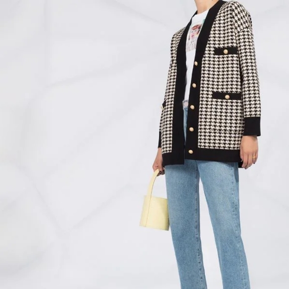Sandro | Sweaters | Sandro Houndstooth 